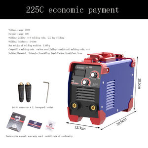 Machine <span class=keywords><strong>à</strong></span> <span class=keywords><strong>souder</strong></span> <span class=keywords><strong>à</strong></span> fil de cuivre AC <span class=keywords><strong>Esab</strong></span> IGBT Inverter Mini Mig/MMA/<span class=keywords><strong>TIG</strong></span>/ARC haute puissance OEM ZX7-225C - Product Image 2