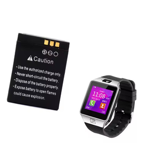 3.7V <span class=keywords><strong>280mAh</strong></span> <span class=keywords><strong>lithium</strong></span> có thể sạc lại <span class=keywords><strong>ion</strong></span> LQ-S1 GTF thông minh đồng hồ pin cho DZ09 QW09 DZ09 W8 A1 V8 X6 Android thông minh đồng hồ - Product Image 1