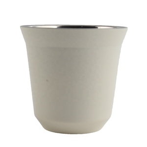 Tazas de Espresso de Acero Inoxidable, Tazas de Café con Aislamiento de Doble Pared - Product Image 1