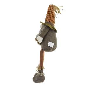 Poupées Gnomes Marron Db 10.2x8.7x24.5 cm en Tissu Faits Main Rustiques pour Décoration de Fêtes, Récolte, Automne et Thanksgiving - Product Image 4