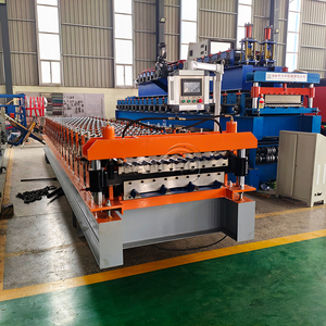 Máquina Perfiladora de Paneles para Techo de Alto Rendimiento, Máquina para Tejas PPGI GI IBR, Máquina Perfiladora de Láminas para Techo de Doble Capa - Product Image 1