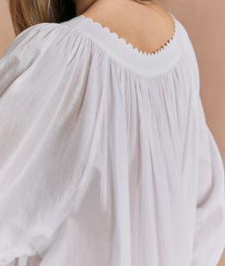 Vestido <span class=keywords><strong>de</strong></span> Algodón para Mujer 2026, Cuello Redondo, Botones, Manga Larga, Alta Calidad, Talla Grande, Camisones Holgados, Pijamas Femeninos, Vestido Informal <span class=keywords><strong>de</strong></span> Moda - Product Image 3