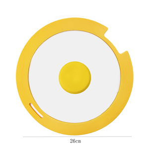 Cubiertas <span class=keywords><strong>de</strong></span> <span class=keywords><strong>tapa</strong></span> <span class=keywords><strong>de</strong></span> vidrio con borde <span class=keywords><strong>de</strong></span> silicona, cubierta <span class=keywords><strong>de</strong></span> sartén templada, piezas <span class=keywords><strong>de</strong></span> utensilios <span class=keywords><strong>de</strong></span> cocina - Product Image 2