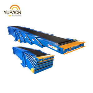 Convoyeur à bande télescopique extensible pour camion/remorque logistique, pour sacs et cartons - Product Image 1