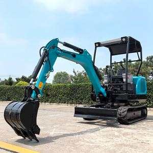 Mini-Raupenbagger mit Hydraulikgetriebe, Baumpflanzungs-Erdbohrer, Greifer, Forstausrüstung 2,5T CE-Zertifiziert OSHA-konform - Product Image 3