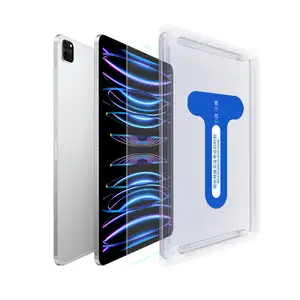 Bụi bong bóng miễn phí chống xước bảo vệ màn hình phim dễ dàng Applicator 9H Tempered Glass cài đặt Kit cho iPad mini air PRO