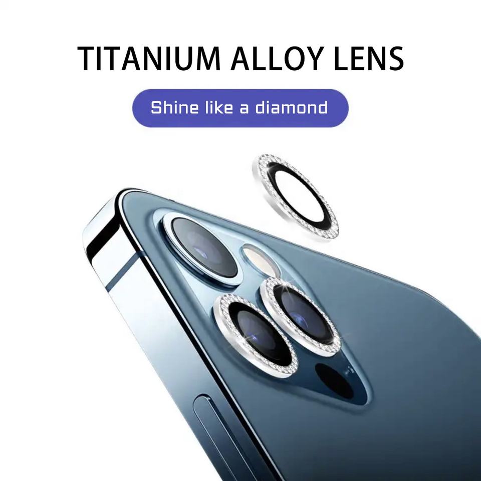 IPhone Diamond Camera Lens Protector Film Lens - Image 6
