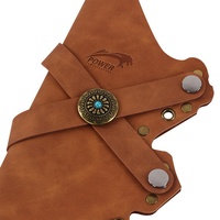 Tir à l'arc flèche carquois taille suspendu en cuir arc et flèche support de rangement étui chasse cible pratique flèche sacs accessoires