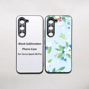 Fundas de teléfono móvil de sublimación térmica en blanco de PC de TPU 2d de alta calidad para Tecno Spark 40 Pro - Product Image 1