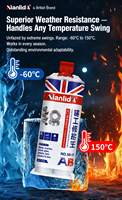 Adhésif époxy structurel haute résistance pour réparation métallique, durcissement rapide, résistant à la chaleur, imperméable, colle AB pour fonte et acier