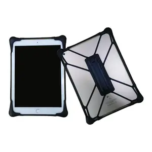 Hot Sale Portable shockproof universal transparent tablet case with stand for ipad case 10.2 inch 7/8/9 gen leather cover 2021