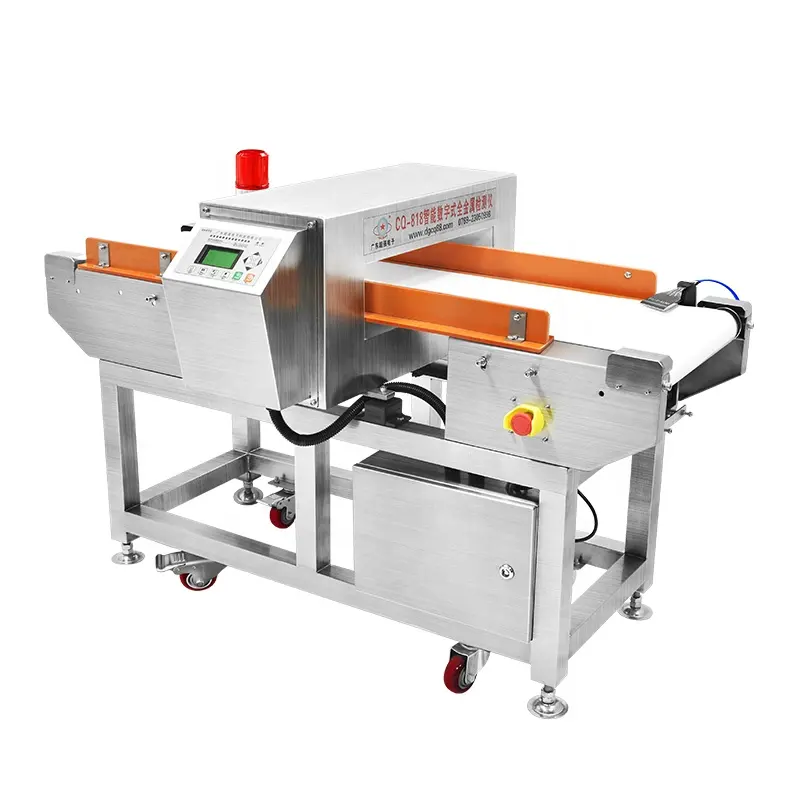 Hinese-máquina de embalaje de carbón vegetal, detectores de oro para la industria de procesamiento de alimentos, detector de metales