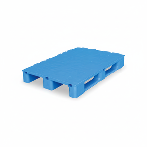 พาเลทเอทัป 80x120 มม. สำหรับงานหนัก ผลิตจากพลาสติก HDPE เกรดเวอร์จิ้น สำหรับคลังสินค้า แบบหน้าเดียว สำหรับงานอุตสาหกรรม รองรับน้ำหนักได้ 2 ตัน พร้อมรางเลื่อน 2 ราง - Product Image 2