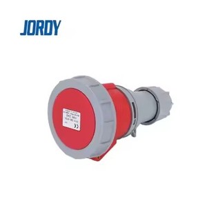Connecteur industriel JORDY JD2252N 5P <span class=keywords><strong>32A</strong></span> 400V rouge <span class=keywords><strong>triphasé</strong></span> IEC60309, <span class=keywords><strong>prise</strong></span> <span class=keywords><strong>de</strong></span> câble étanche IP67 - Product Image 5