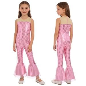 Disfraz de Sirena para Niñas de 6 a 16 Años, Traje de Cosplay con Falda Acampanada, Disfraz para Fiestas, Vacaciones, Juegos de Rol, Cumpleaños y Actuaciones - Product Image 2