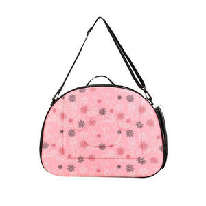 पोर्टेबल एयरलाइन ने बिल्लियों और छोटे कुत्तों के लिए योग्य पालतू कैरियर 3 डी पंजा नरम और सांस लेने योग्य यात्रा कंधे की थैली - Product Image 5