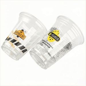 Vasos Desechables de Plástico PET Transparente de 98 mm y 12-24 oz con Logotipo Personalizado, Ecológicos, para Té con Leche, Café Helado y Jugos, con Tapa - Product Image 4
