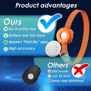 HONGTOP H Traceur GPS pour chats, collier réglable de 7,87 à 13 pouces, localisateur intelligent pour animaux de compagnie avec contrôle par application pour une utilisation en intérieur et en extérieur - Product Image 2