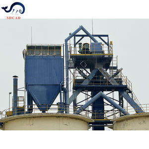 Système de dépoussiérage combiné <span class=keywords><strong>cyclone</strong></span> et filtre à sacs pour le traitement des poussières minérales à haute concentration - Product Image 2