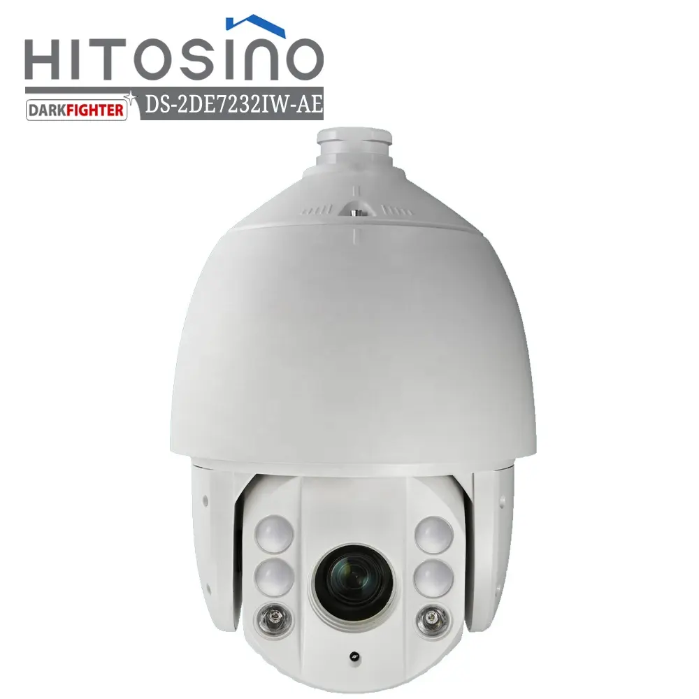 Hik 7Ch 2 MP 32X tarafından desteklenmektedir DarkFighter IR ağ Speed Dome açık CCTV gözetim kameraları PTZ yakınlaştırma kamerası