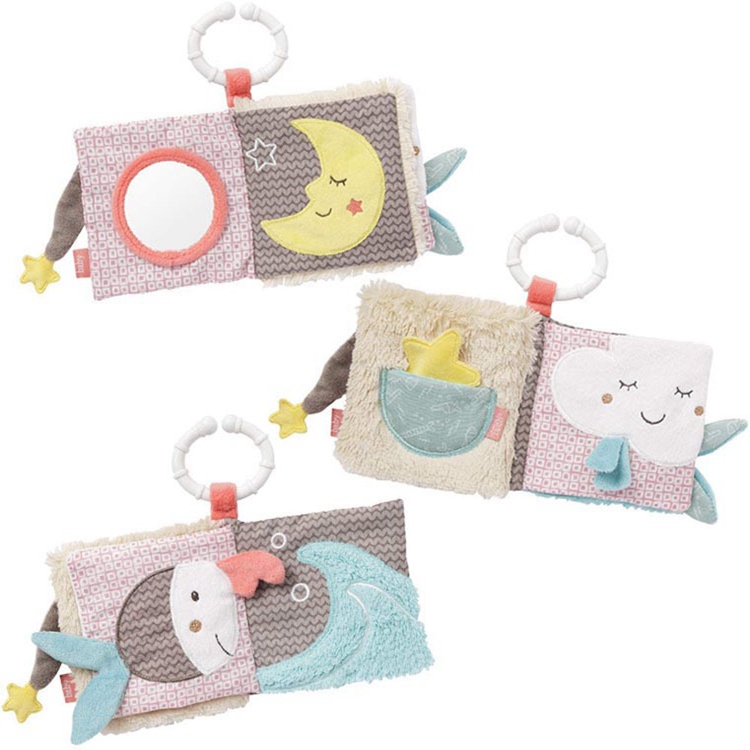 Высококачественная Веселая Интерактивная мягкая плюшевая книга из ткани для дошкольников