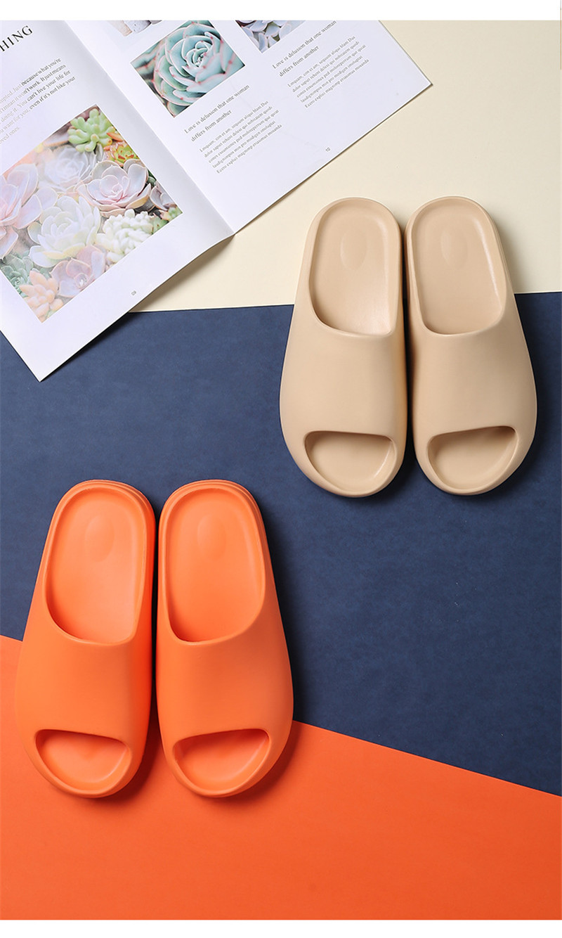 Summer Flip Flops Slippers Women and Men EVA Beach Flipflops Bathroom Slides Shoes