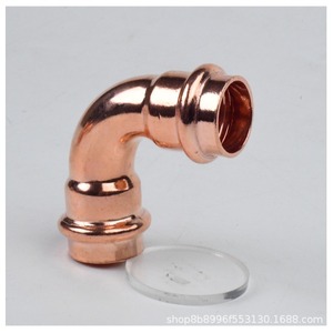 Raccords en cuivre à sertir du fabricant, té en cuivre à diamètre égal, réducteurs, divers raccords de canalisation à paroi épaisse, diverses spécifications - Product Image 5