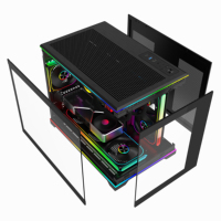 Ventilador RGB para Refrigeración de CPU de PC para Juegos, Suministro de Fábrica, para PC Gamer y Otras Cajas de Ordenador Micro ATX