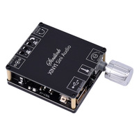 XINYI Sini Audio Stéréo pour carte d'amplificateur numérique 50W double canal réglage progressif à 360 degrés