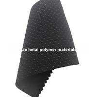 Rouleau de tissu néoprène SBR antidérapant gaufré, résistant au feu, matériau de plongée, feuille de moulage triple protection, approvisionnement en vrac