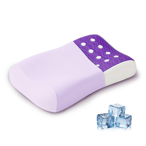 หมอนรองคอเมมโมรี่โฟมรูปทรงตามหลักสรีรศาสตร์ ช่วยลดแรงกดทับผิวหนัง สำหรับคนนอนตะแคง  หมอนเพื่อความงาม - Product Image 1