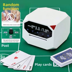 Máquina de Repartir Cartas Automática Portátil de Plástico Marca KZGY para Juegos Familiares y Fiestas (Venta al Por Mayor) - Product Image 1