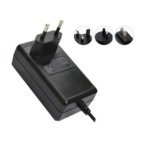 Adaptateur secteur mural 12V 24W 2A 36W 3A avec prise US/EU/UK/AU pour bande LED, CCTV, routeur, maison intelligente, CE FCC UKCA SAA, OEM disponible