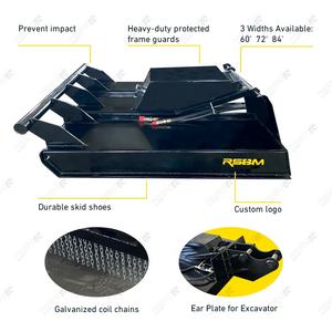 RSBM ลื่นไถลคัดท้ายสิ่งที่แนบมา72นิ้ว2033มิลลิเมตรความกว้างหญ้าแปรงตัดเครื่องตัดหญ้า - Product Image 2
