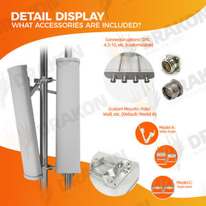 Drakon ad alto guadagno 15dBi copertura a lunga distanza direzionale stazione Base settore BTS pannello <span class=keywords><strong>Antenna</strong></span> 4800-4900MHz verticale - Product Image 5