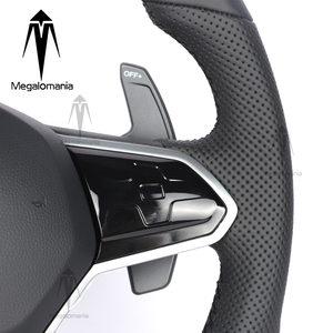 Nuevo <span class=keywords><strong>Volante</strong></span> de Cuero Completo <span class=keywords><strong>Original</strong></span> Mejorado para Volkswagen Mk6 <span class=keywords><strong>Mk7</strong></span> Mk8 <span class=keywords><strong>gti</strong></span> Gtr Golf R-Line R CC POLO PASSAT JETTA GTD MK5 - Product Image 4