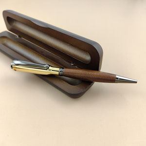 Nuovo Kit di penne a sfera <span class=keywords><strong>in</strong></span> legno tropicale a forma di proiettile a forma di penna portapenne <span class=keywords><strong>in</strong></span> <span class=keywords><strong>metallo</strong></span> - Product Image 6