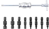 Ensemble de 9 extracteurs de roulements à glissière et à trous aveugles, kit d'extracteurs de roulements et de joints, kit d'extraction interne automobile