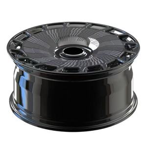 OEM 5/108 5X108 R20 20 pulgadas negro cromo forjado ruedas llantas cóncavas para Ford F10 Volvo Cadillac Xts Toyota <span class=keywords><strong>Sienna</strong></span> Bmw X5 E53 - Product Image 2