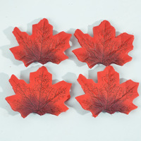 Feuilles d'érable artificielles multicolores, fausses feuilles en soie pour décorations d'automne, Thanksgiving, mariages, fêtes à domicile, récolte, bricolage et artisanat