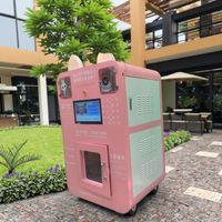 Lavadora Automática para Mascotas, Baño de Hidrógeno, Acero Inoxidable, Multifuncional, para Gatos, Perros, Conejos, Uso en el Baño
