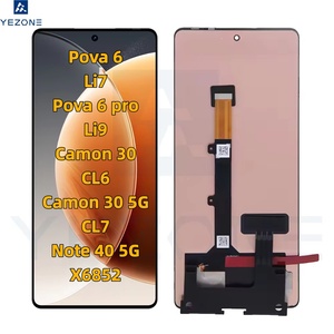 Yezone หน้าจอสัมผัส LCD สำหรับ tecno infinix Note 40 5G pova 6 Li7 pova 6 Pro Li9 camon 30 Mobile lcds ecran pantalla Tela - Product Image 1