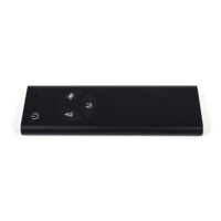 Avatto-Mini télécommande basique en aluminium, 4 touches, mobile, icônes et logo personnalisés, IR/433mhz/2.4G, pour audio/haut-parleur
