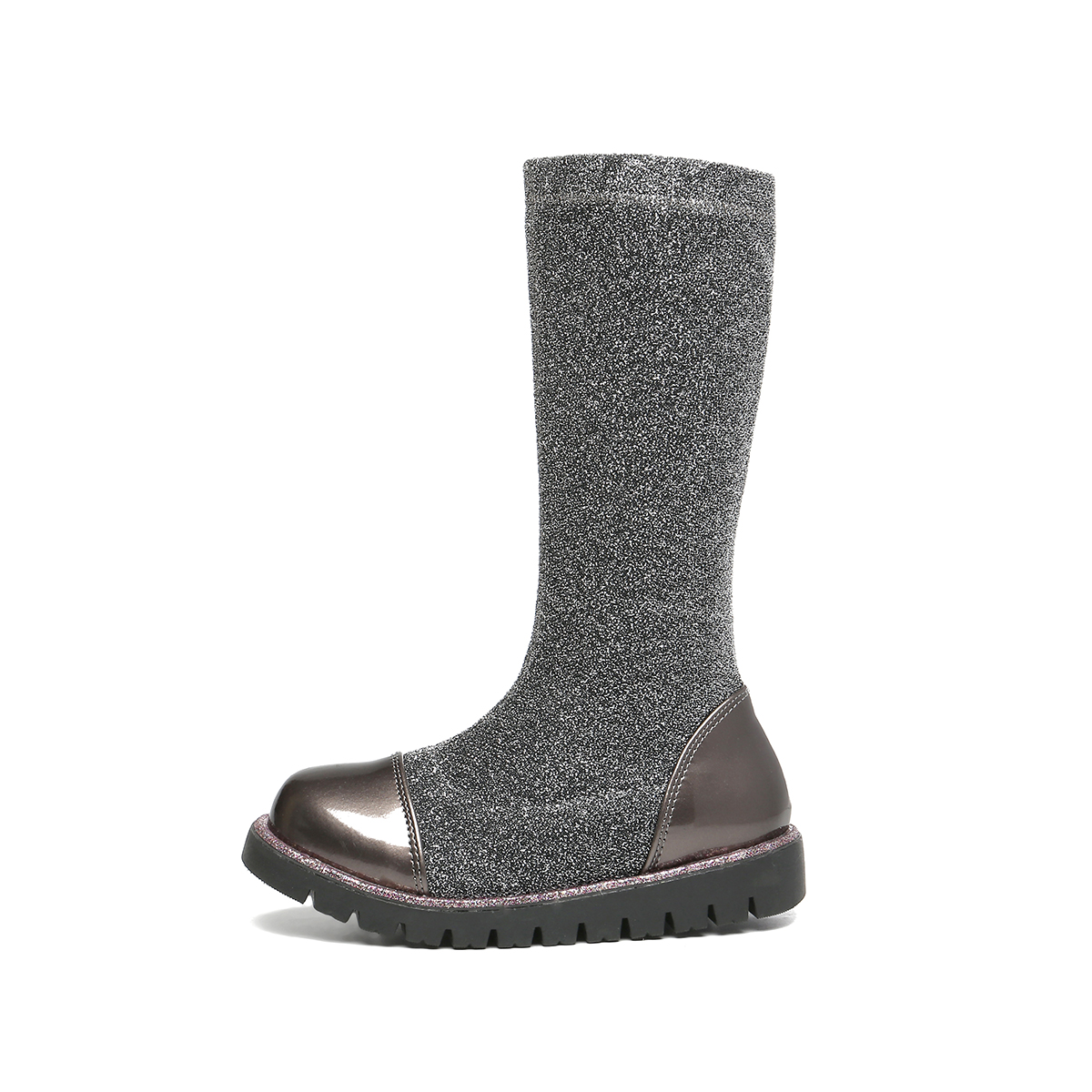 Высококачественные прочные Классические Стильные Детские ботинки для девочек с кожаной подошвой ботильоны