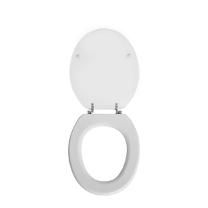 Abattant de toilettes universel moderne, design Milan, à dégagement rapide, fermeture douce, style européen, en urée plastique, télécommandé - pour salle de bain - Product Image 3