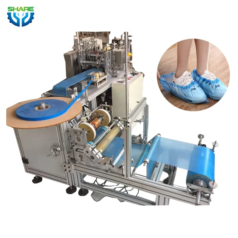 Machine de fabrication de couvre-chaussures jetables Machine automatique de fabrication de couvre-chaussures jetables