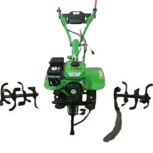 Best price small farm 2wd weeding machine 7HP manual hand mini power tiller cultivator