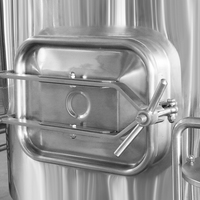 Équipement de micro-brasserie Hermann 500L 600L, machines de brassage et de fermentation de bière, composants principaux, cuve sous pression, moteur AC380/220V
