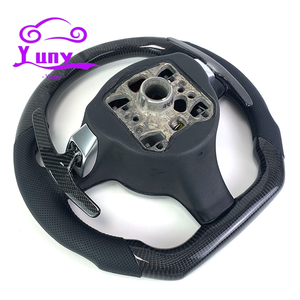 พวงมาลัยคาร์บอนไฟเบอร์สำหรับ Porsche 911 <span class=keywords><strong>997.2</strong></span> 987 Boxster Cayman S Gt Turbo Racing Design - Product Image 6