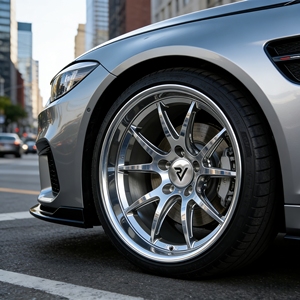 Cerchi in Lega Forgiati Hunt Performance 18 22 23 Pollici 5x114.3 5x120 Cerchi in Alluminio Lucidati Concavi Profondi per Ruote da Auto da Corsa - Product Image 1